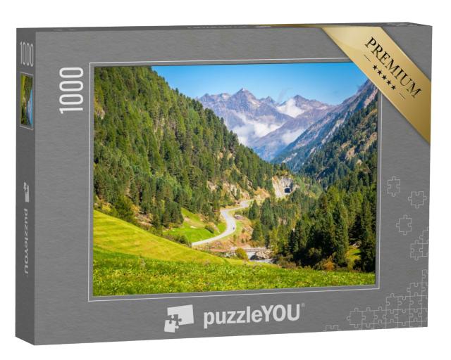Puzzle 1000 Teile „Bergsteiger-Idylle“
