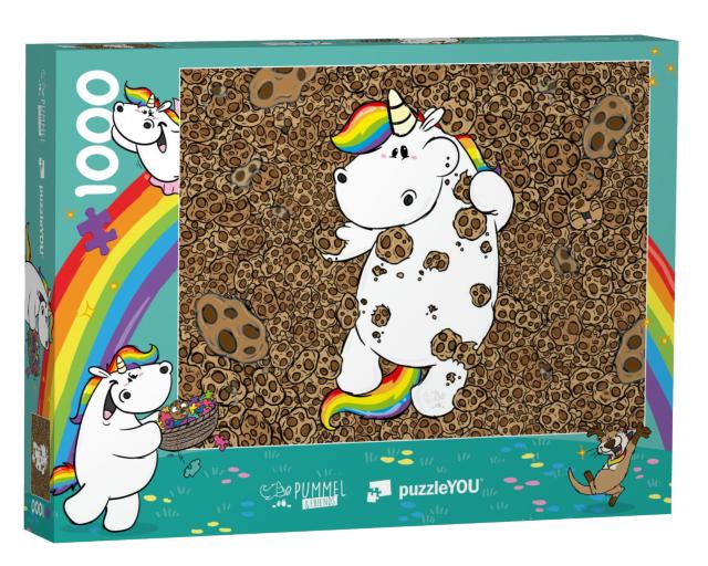 Puzzle 1000 Teile „Pummeleinhorn: Pummel & Friends - CookieBeauty“