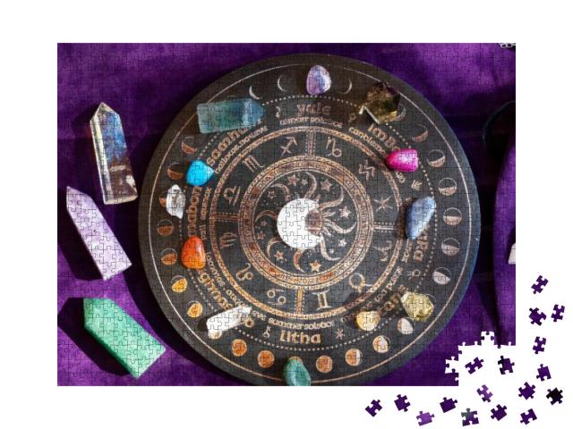Puzzle 1000 Teile „Edelsteine für Tierkreiszeichen“