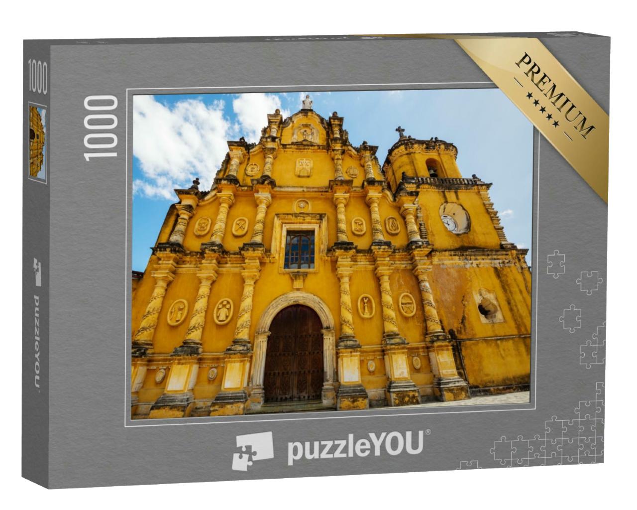 Puzzle 1000 Teile „Koloniale Architektur in Leon, Nicaragua“