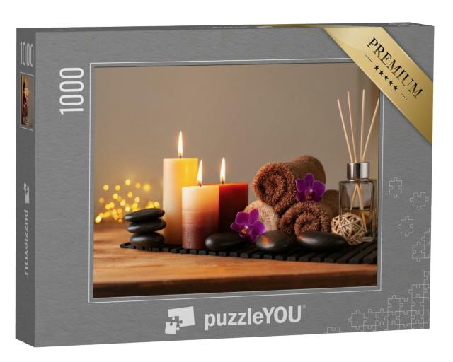 Puzzle 1000 Teile „Schönheitsbehandlung und Wellness“
