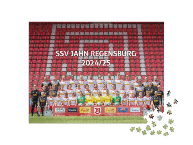 Puzzle 1000 Teile „SSV Jahn Regensburg – Mannschaft 2024/25“