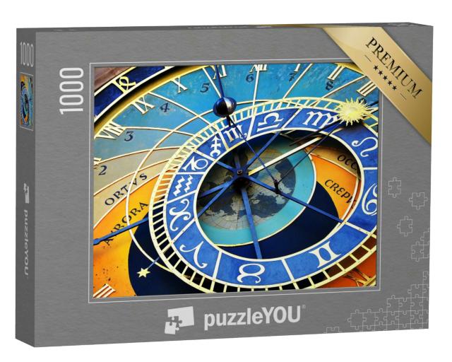 Puzzle 1000 Teile „Wunderschöne Prager Astronomische Uhr in der Altstadt von Prag“