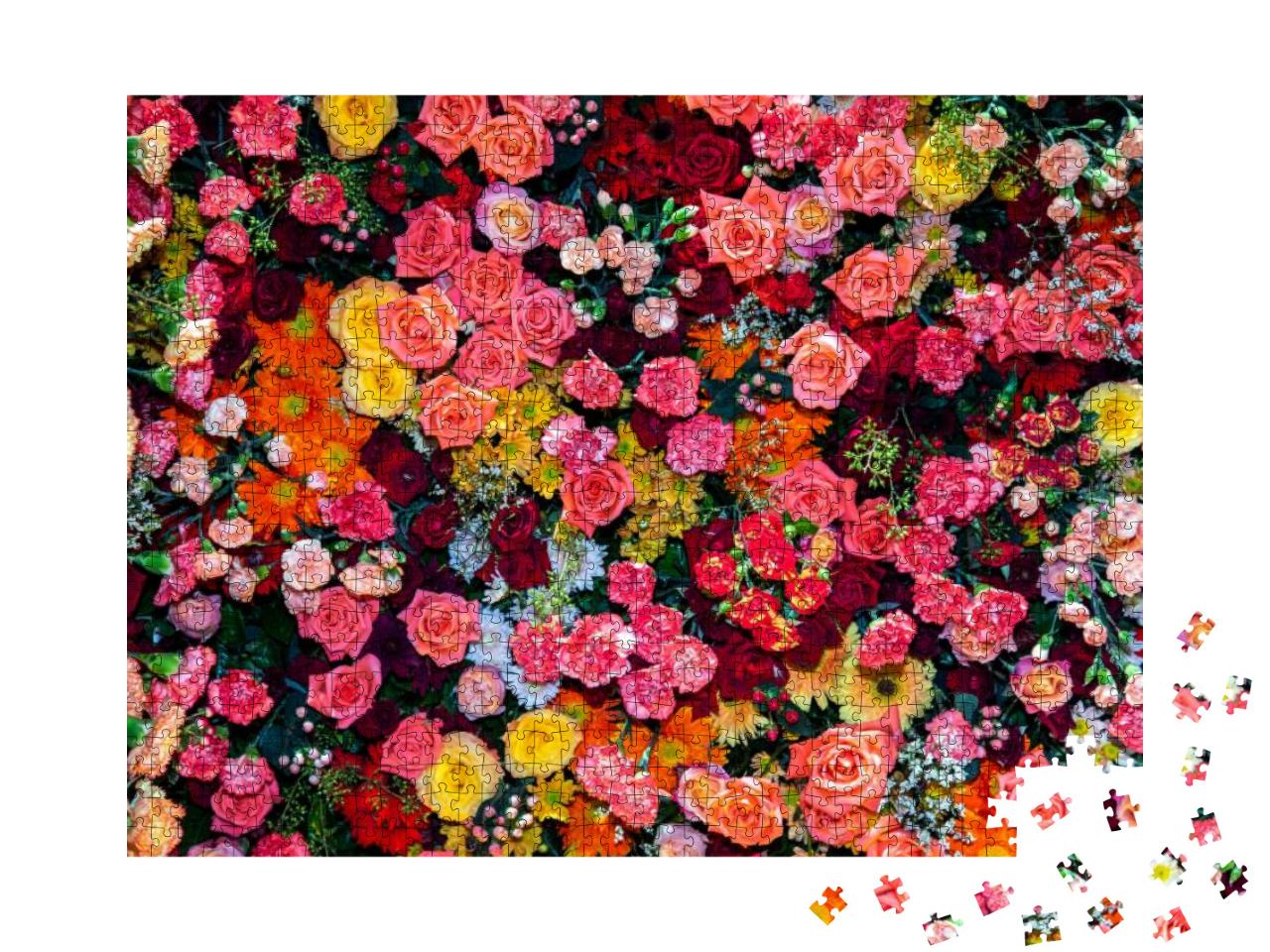 Puzzle 1000 Teile „Schöne Blumen“