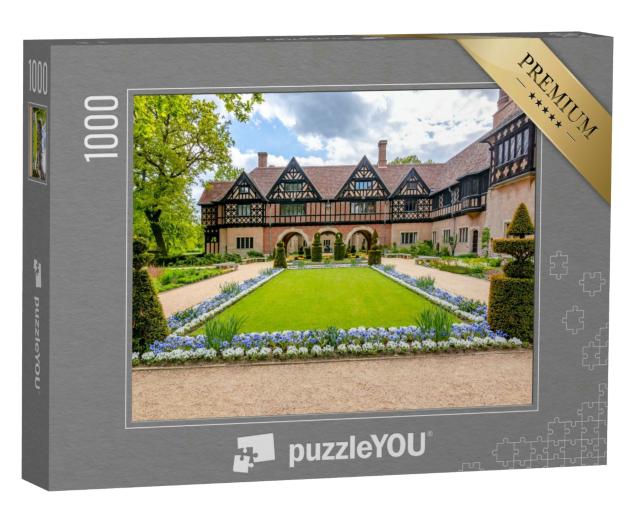Puzzle 1000 Teile „Schloss Cecilienhof im Neuen Park, Potsdam“
