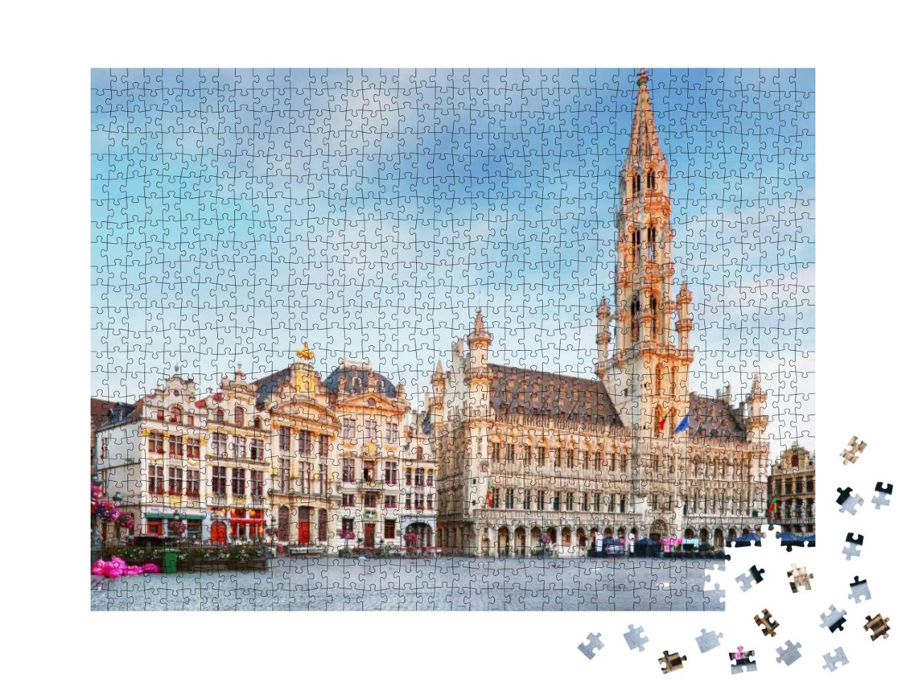 Puzzle 1000 Teile „Grand Place, Brüssel, Belgien“