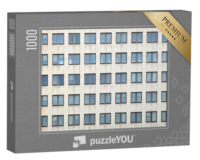 Puzzle 1000 Teile „Anordnung von Fenstern eines Bürogebäudes“