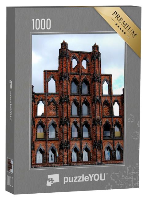 Puzzle 1000 Teile „Alter Schwede in der Hansestadt Wismar, Mecklenburg-Vorpommern“