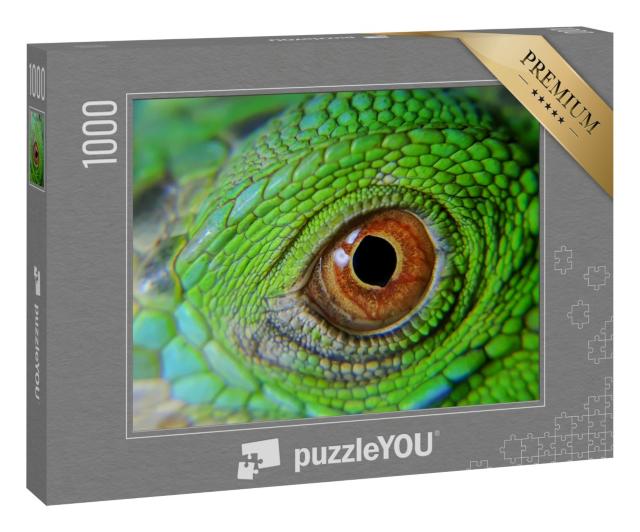 Puzzle 1000 Teile „Chamäleons, Echsen, die ihre Farbe ändern“