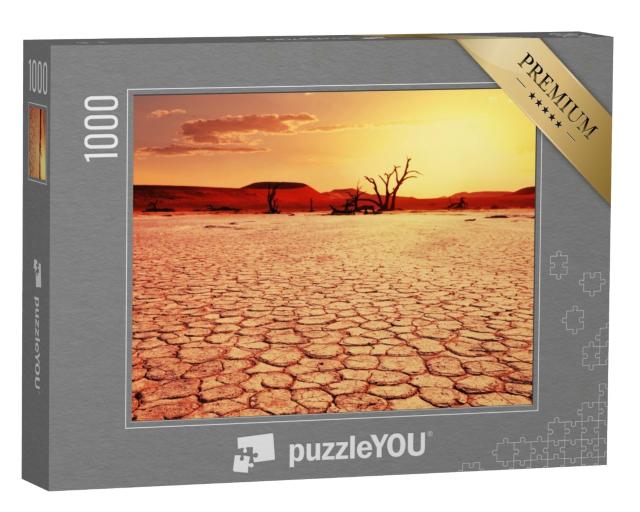 Puzzle 1000 Teile „Totes Tal in Namibia “