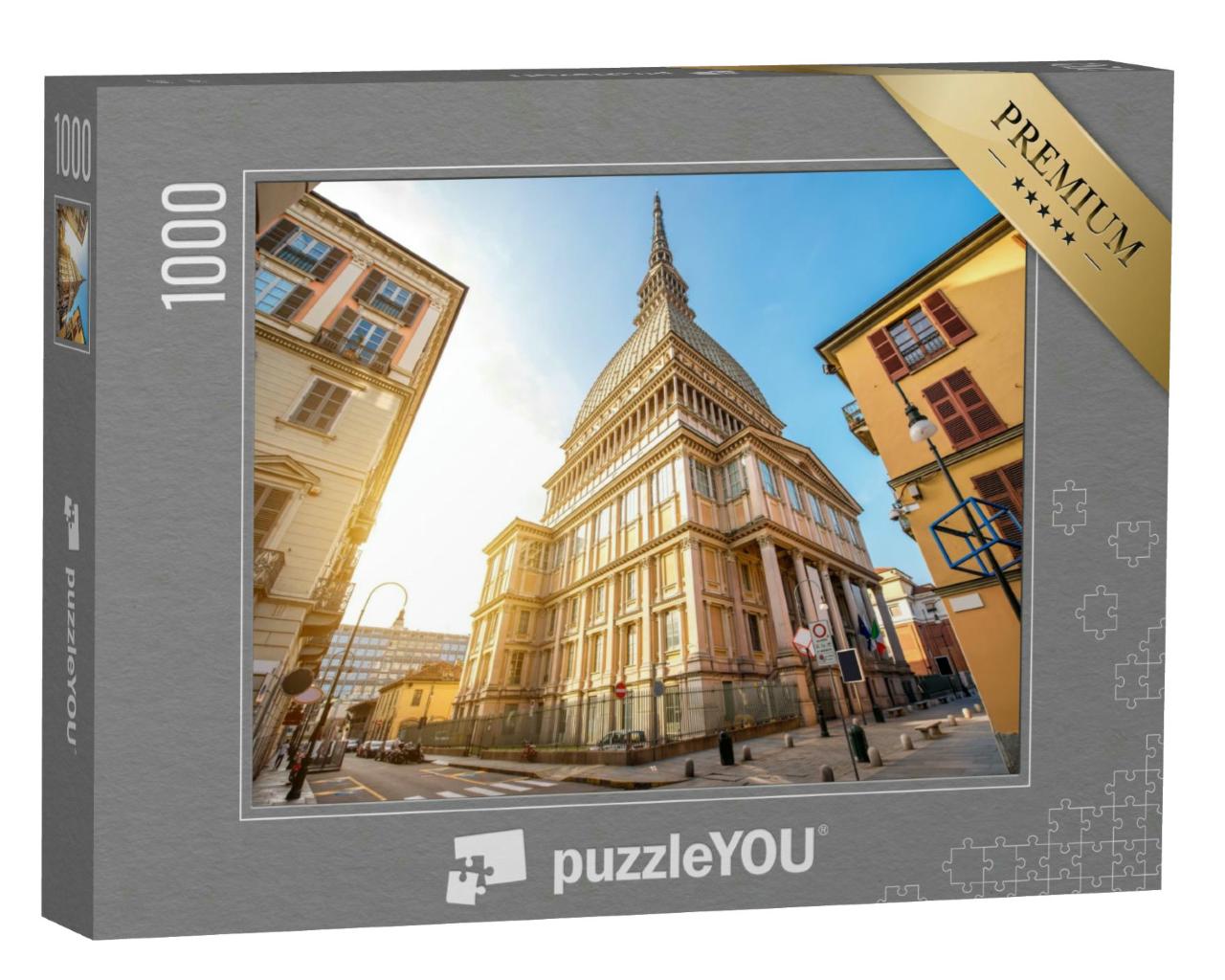Puzzle 1000 Teile „Das Museum Mole Antonelliana, das Symbol Turins“