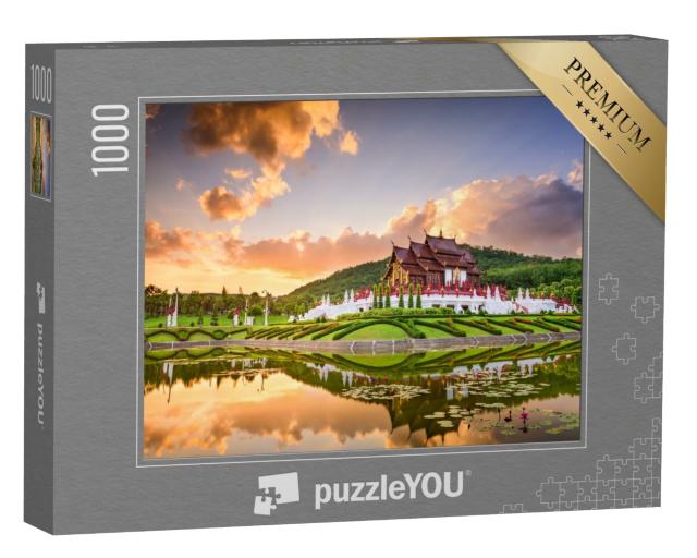 Puzzle 1000 Teile „Royal Flora Ratchaphruek Park ,Chiang Mai, Thailand“