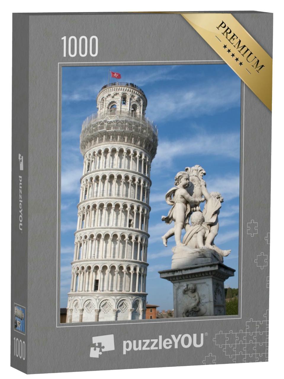 Puzzle 1000 Teile „Schiefer Turm von Pisa“