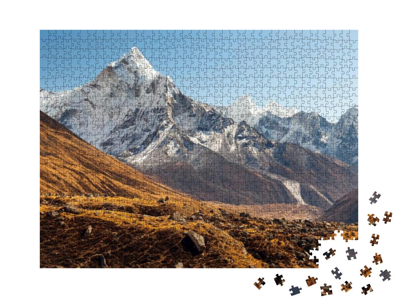 Puzzle 1000 Teile „Ama Dablam, Everest-Region, Himalaya, Nepal“