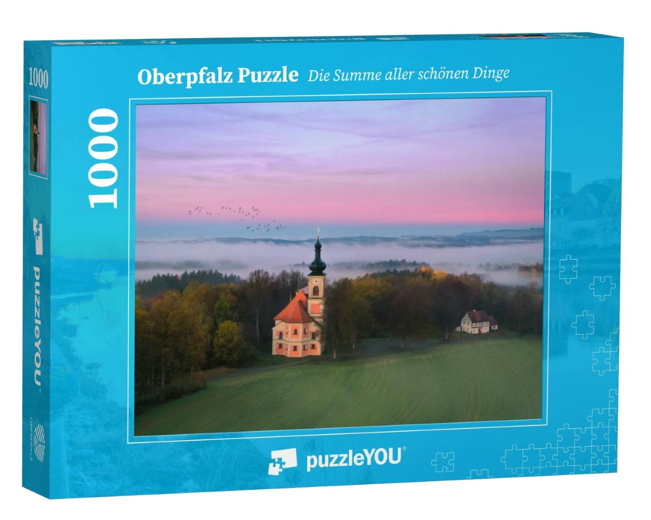 Puzzle 1000 Teile „Kirche Quirin, Landkreis Neustadt“