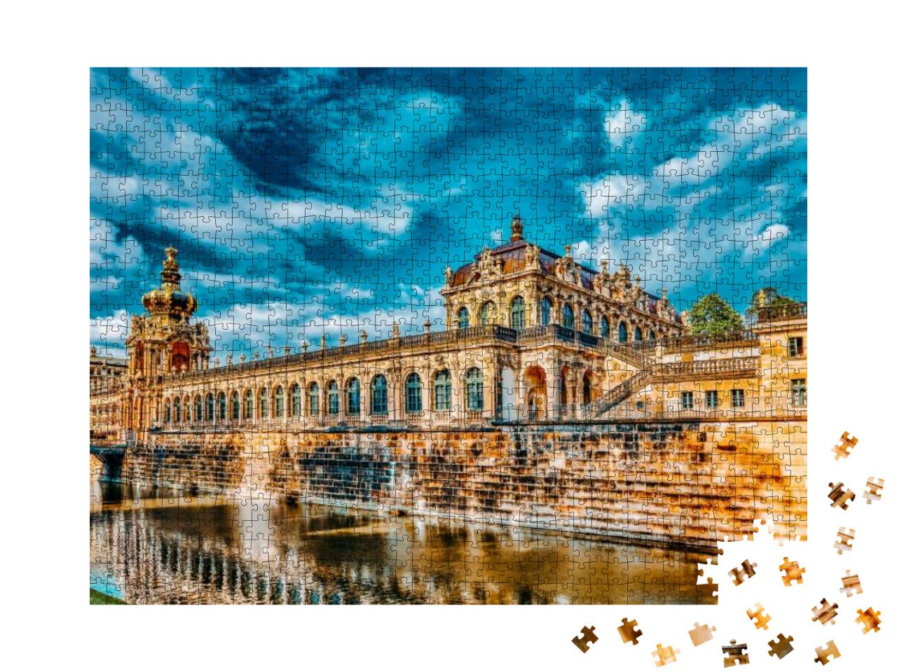 Puzzle 1000 Teile „Dresdner Zwinger, Sachsen, Deutschland“