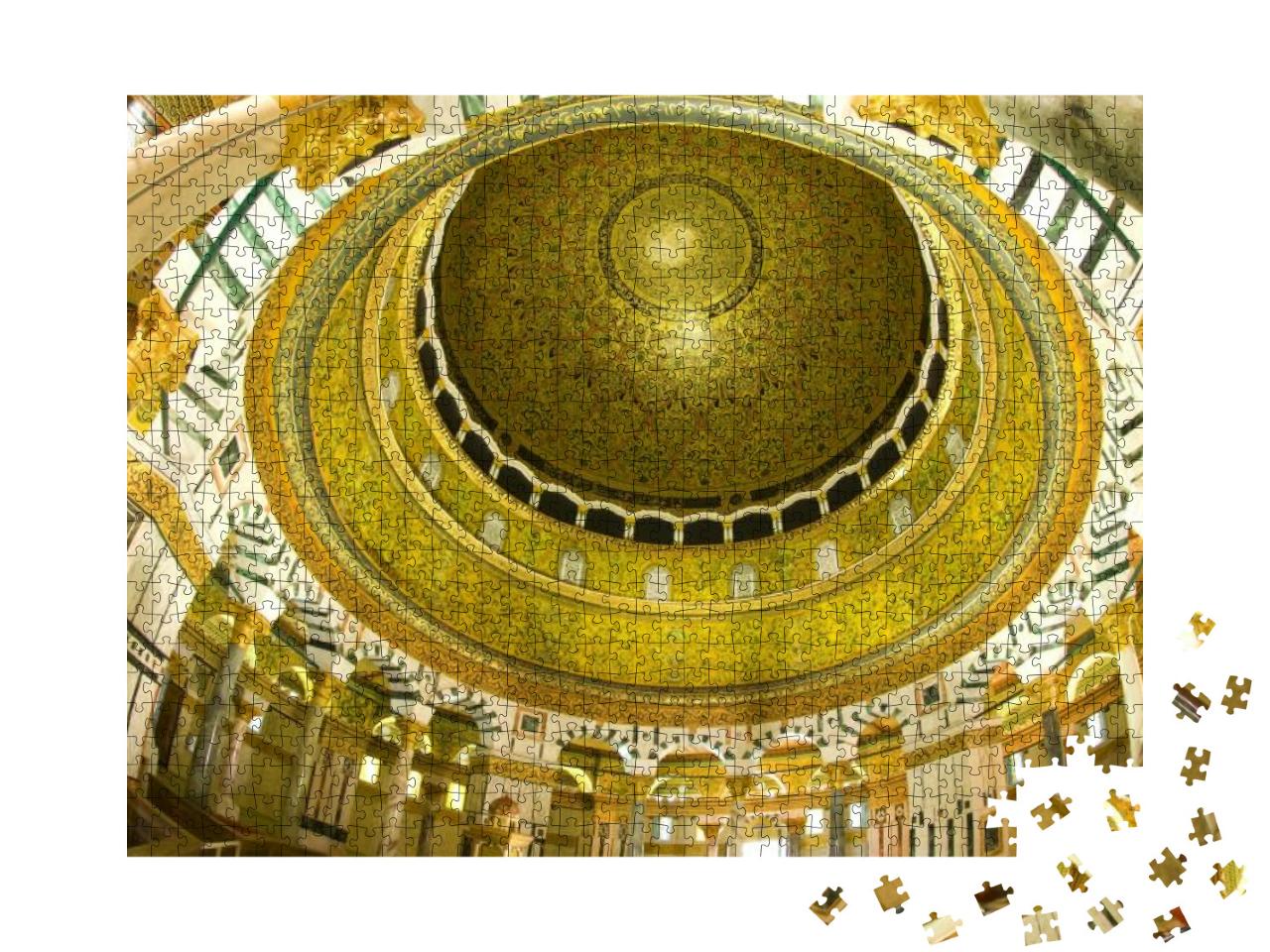 Puzzle 1000 Teile „Innenansicht der Kuppel des Felsendoms, Jerusalem“
