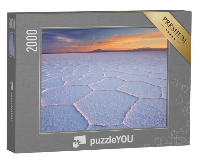 Puzzle 2000 Teile „Der größte Salzsee der Welt: Salar de Uyuni in Bolivien“