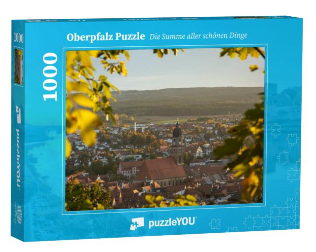 Puzzle 1000 Teile „Amberg im Herbst“