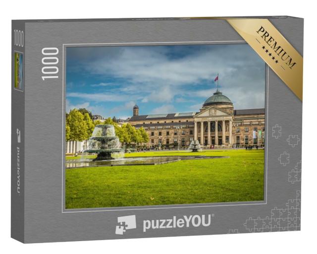 Puzzle 1000 Teile „Das historische Kurhaus und Casino von Wiesbaden“