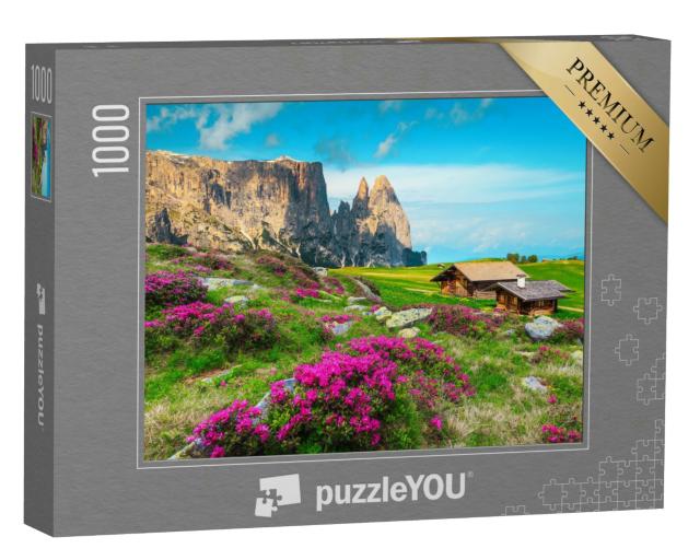 Puzzle 1000 Teile „Seiser Alm, Dolomiten, Italien“