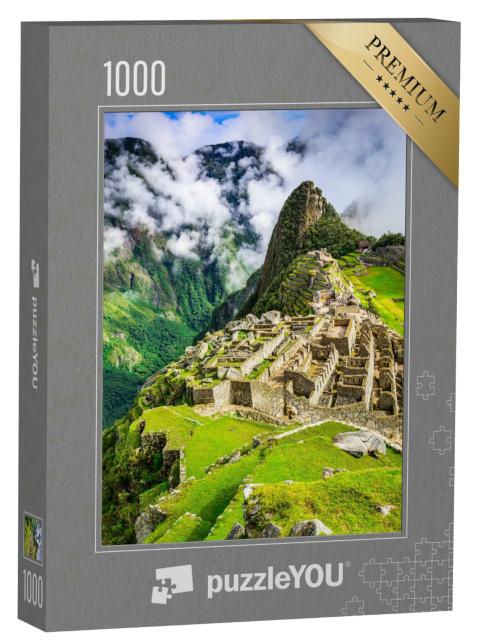 Puzzle 1000 Teile „Machu Picchu: Ruinen der Stadt des Inka-Reiches, Peru“