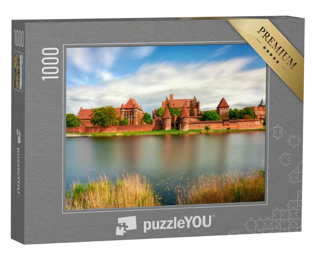 Puzzle 1000 Teile „Burg in Malbork, Hauptstadt des Deutschen Ordens, Polen “