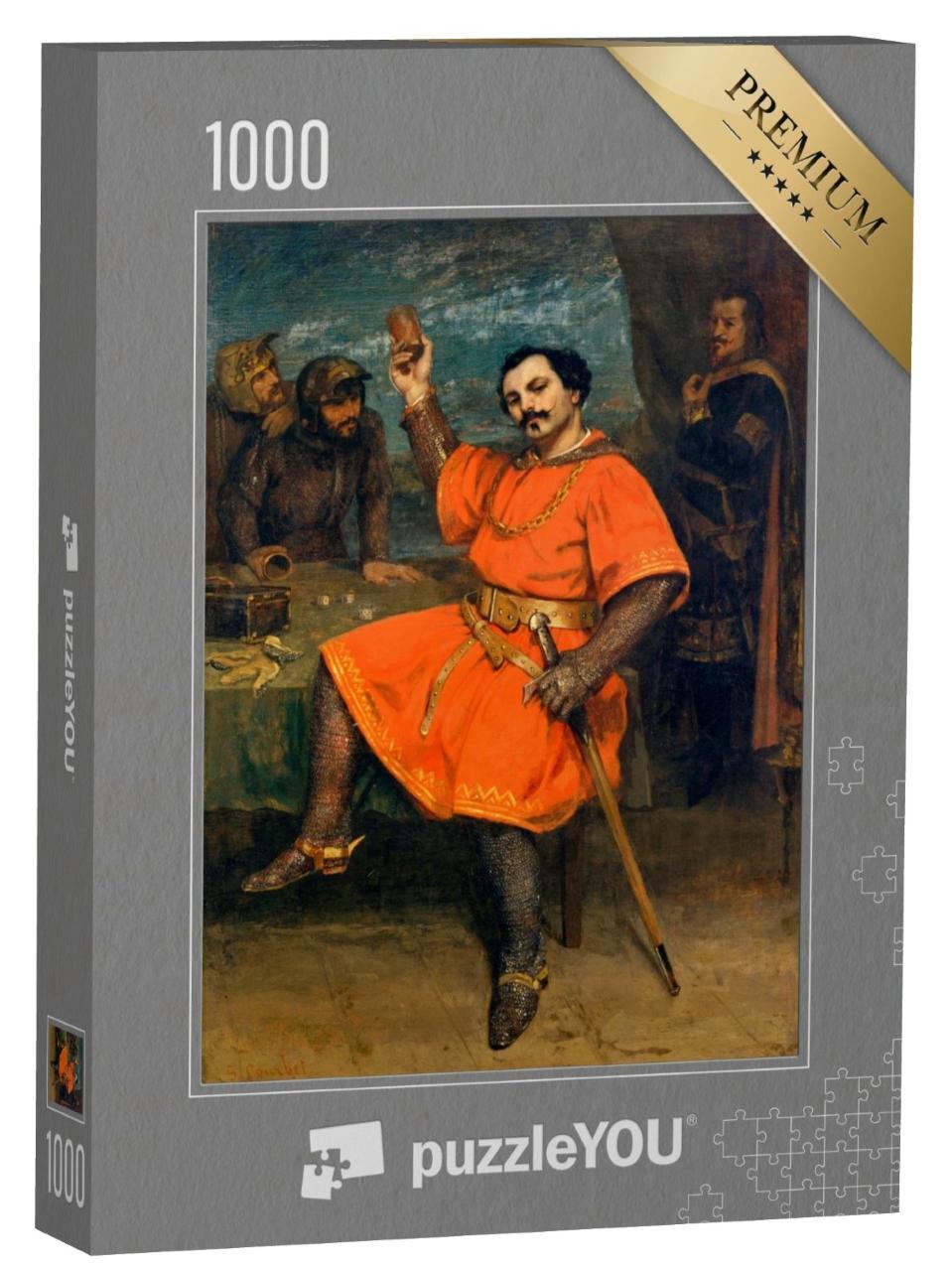 Puzzle 1000 Teile „Gustave Courbet - Louis Gueymard (1822-1880) als Robert le Diable“