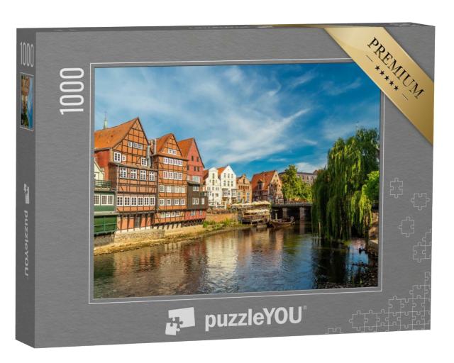 Puzzle 1000 Teile „Ansicht von Lüneburg, Niedersachsen, Deutschland“
