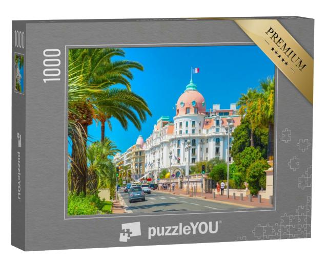 Puzzle 1000 Teile „Promenade des Anglais, Nizza, Frankreich“