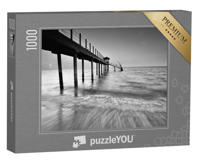 Puzzle 1000 Teile „Strand und Steg “