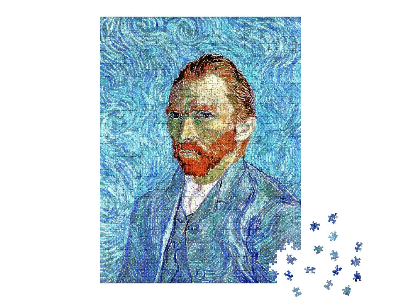 Puzzle 1000 Teile „Van Gogh - Selbstporträt “