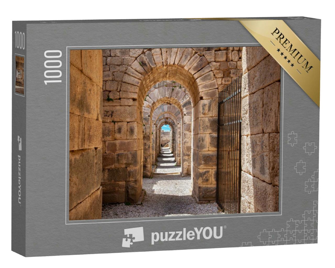Puzzle 1000 Teile „Antiker Torbogen in Pergamon, Türkei“