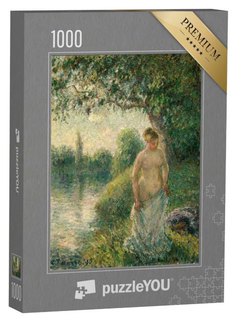Puzzle 1000 Teile „Camille Pissarro - Der Badende“