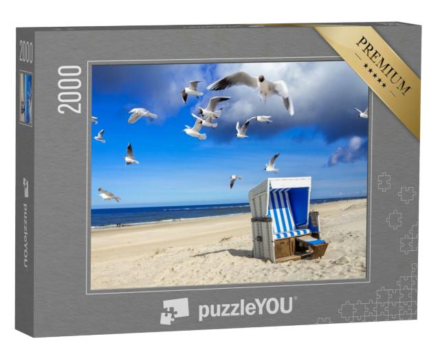 Puzzle 2000 Teile „Strand von Westerland, Sylt“