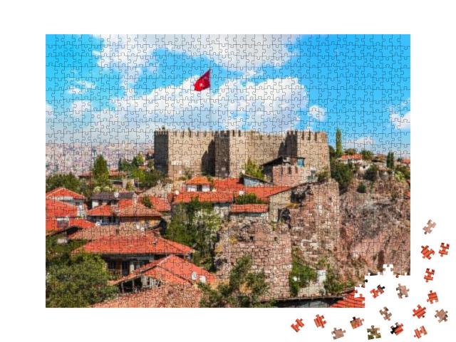 Puzzle 1000 Teile „Wunderschöne Ansicht von Ankara, Hauptstadt der Türkei“