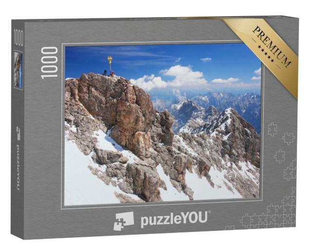 Puzzle 1000 Teile „Zugspitze, der höchste Gipfel in den deutschen Alpen“