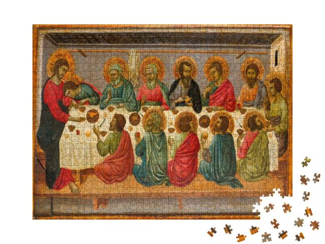 Puzzle 1000 Teile „Ugolino di Nerio - Das letzte Abendmahl“