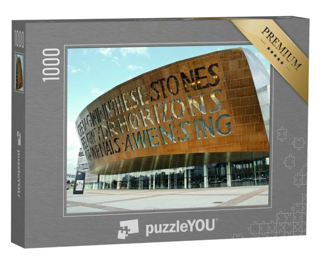 Puzzle 1000 Teile „Wales Millennium Centre Cardiff Bay“