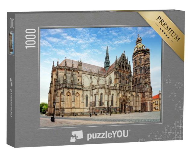 Puzzle 1000 Teile „Kosice, Kathedrale der Heiligen Elisabeth, Slowakei“
