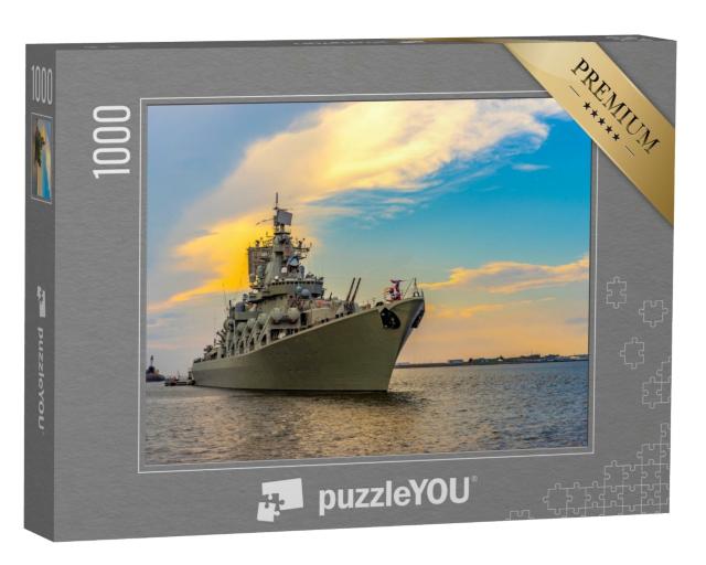 Puzzle 1000 Teile „Militärschiff “