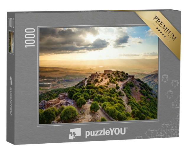 Puzzle 1000 Teile „Festung Nimrod in Israel“