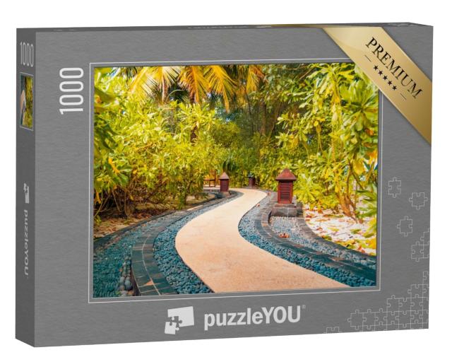 Puzzle 1000 Teile „Japanischer Zen Garten“