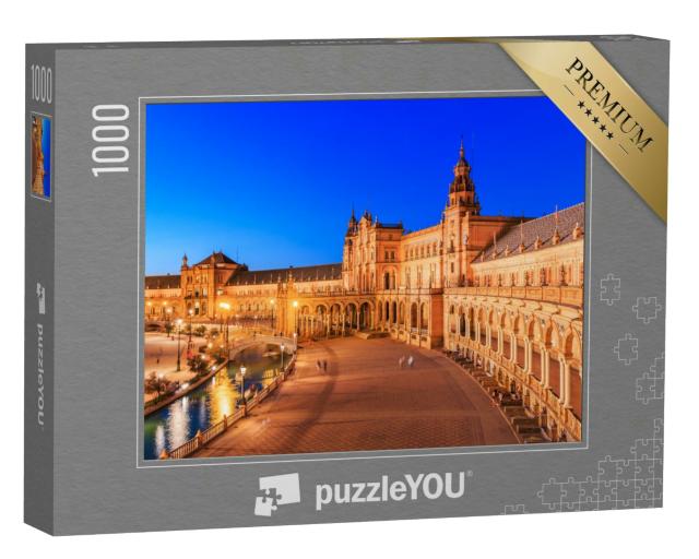 Puzzle 1000 Teile „Sevilla, Spanien, Plaza de España“