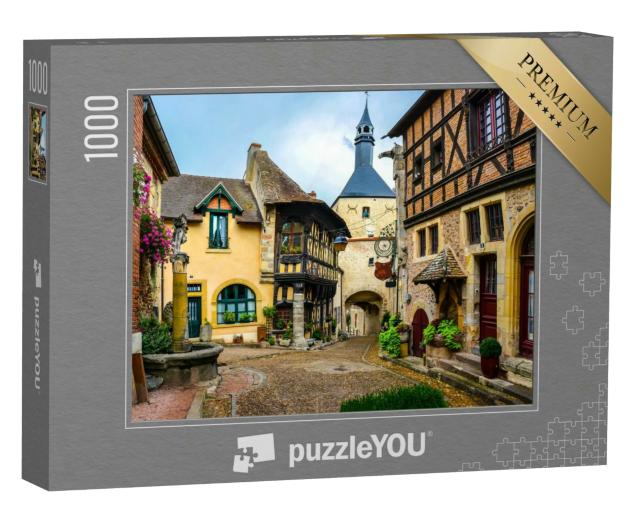 Puzzle 1000 Teile „Rothenburg ob der Tauber, Märchenstadt in Bayern, Deutschland“