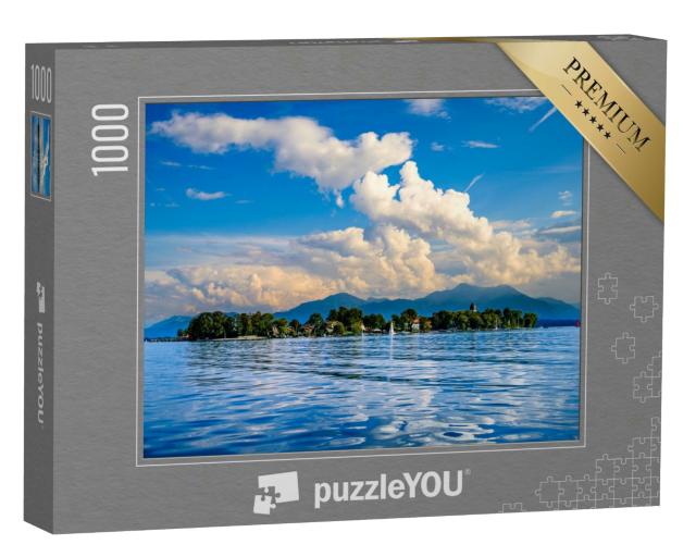 Puzzle 1000 Teile „Berühmte Fraueninsel auf dem Chiemsee, Bayern“
