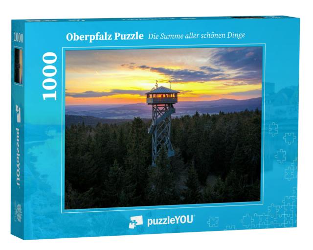 Puzzle 1000 Teile „Oberpfalzturm, Landkreis Tirschenreuth“