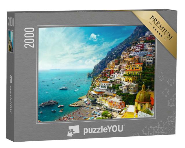 Puzzle 2000 Teile „Positano, Amalfi, Italien“