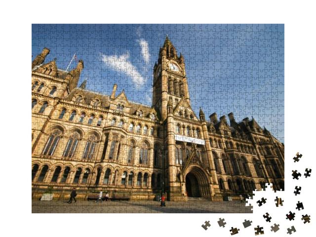 Puzzle 1000 Teile „Rathaus von Manchester“