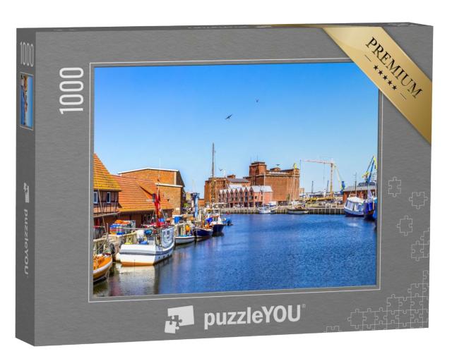 Puzzle 1000 Teile „Hafen von Wismar, Deutschland“